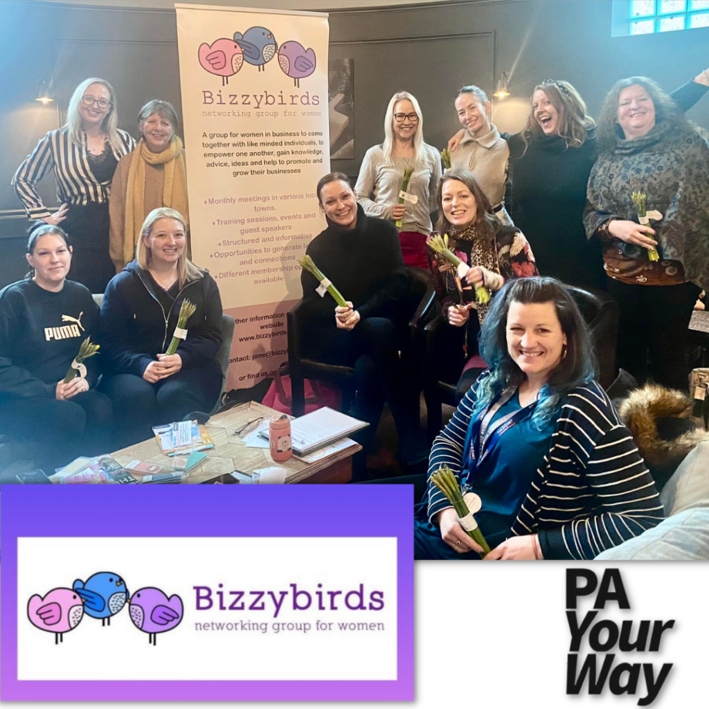 The Bizzybirds Networking group in March 2023, held at 1066 cafe in Hastings