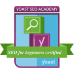 Yoast SEO Certified badge